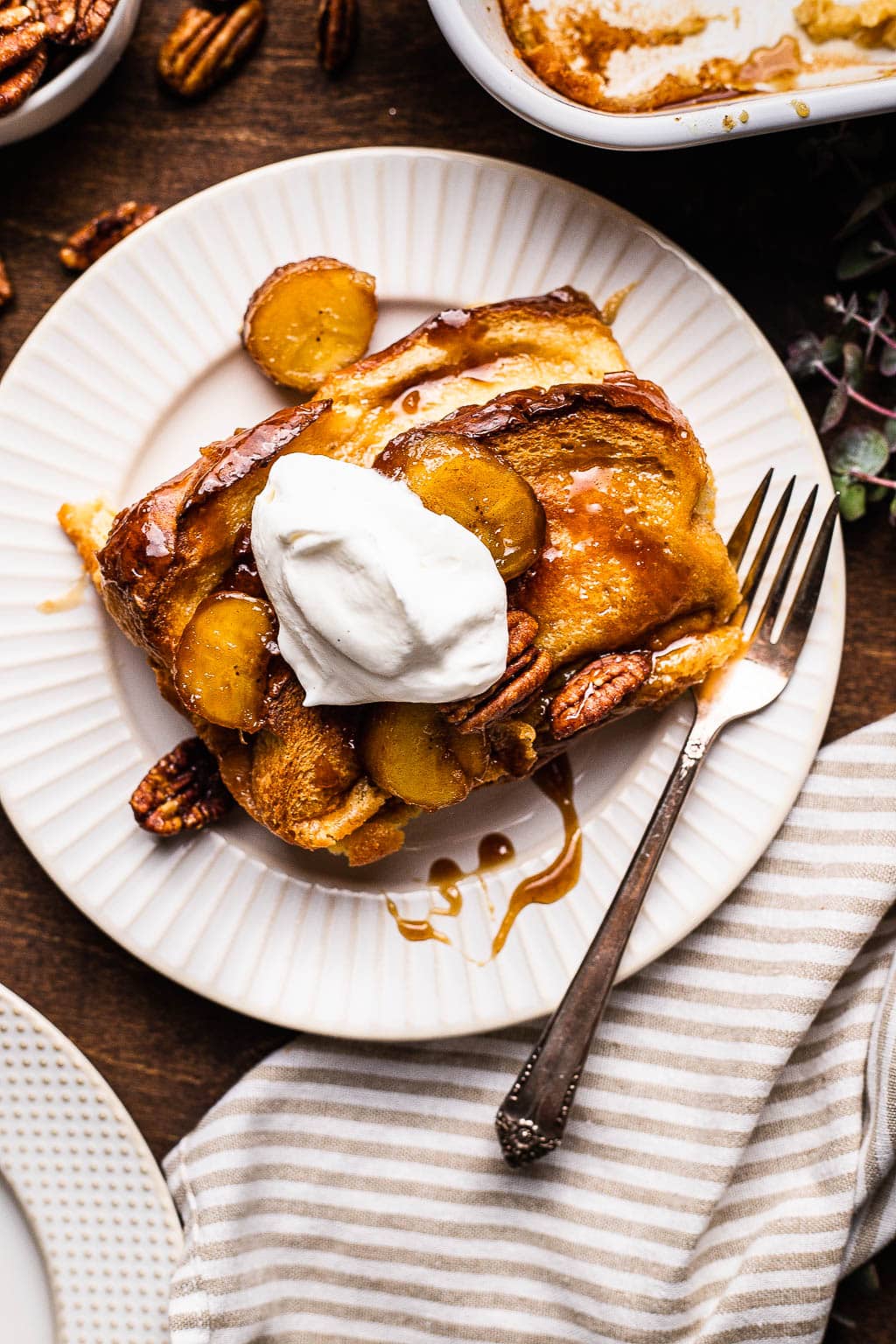 Hungarian Kalács French Toast with Banana & Mascarpone